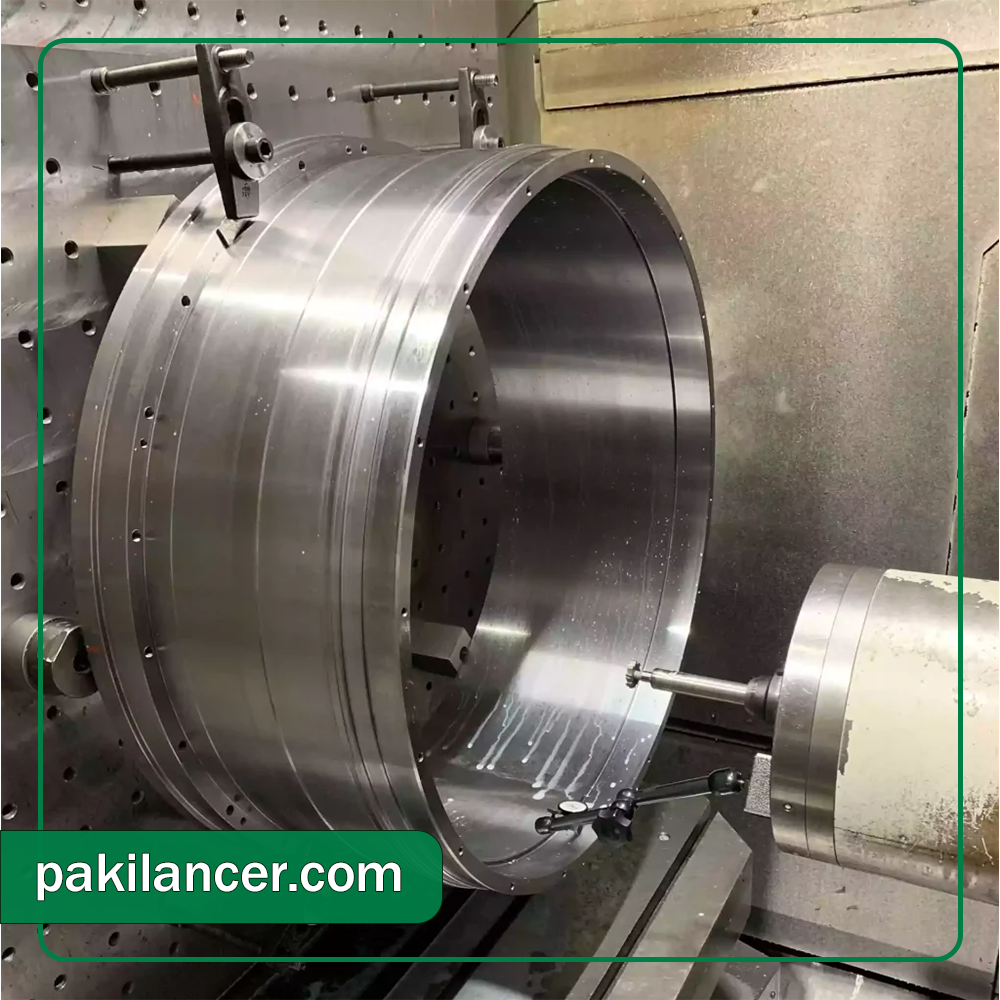 بورینگ CNC قطعات صنعتی بزرگ برای بازسازی نشیمنگاهها | pakilancer