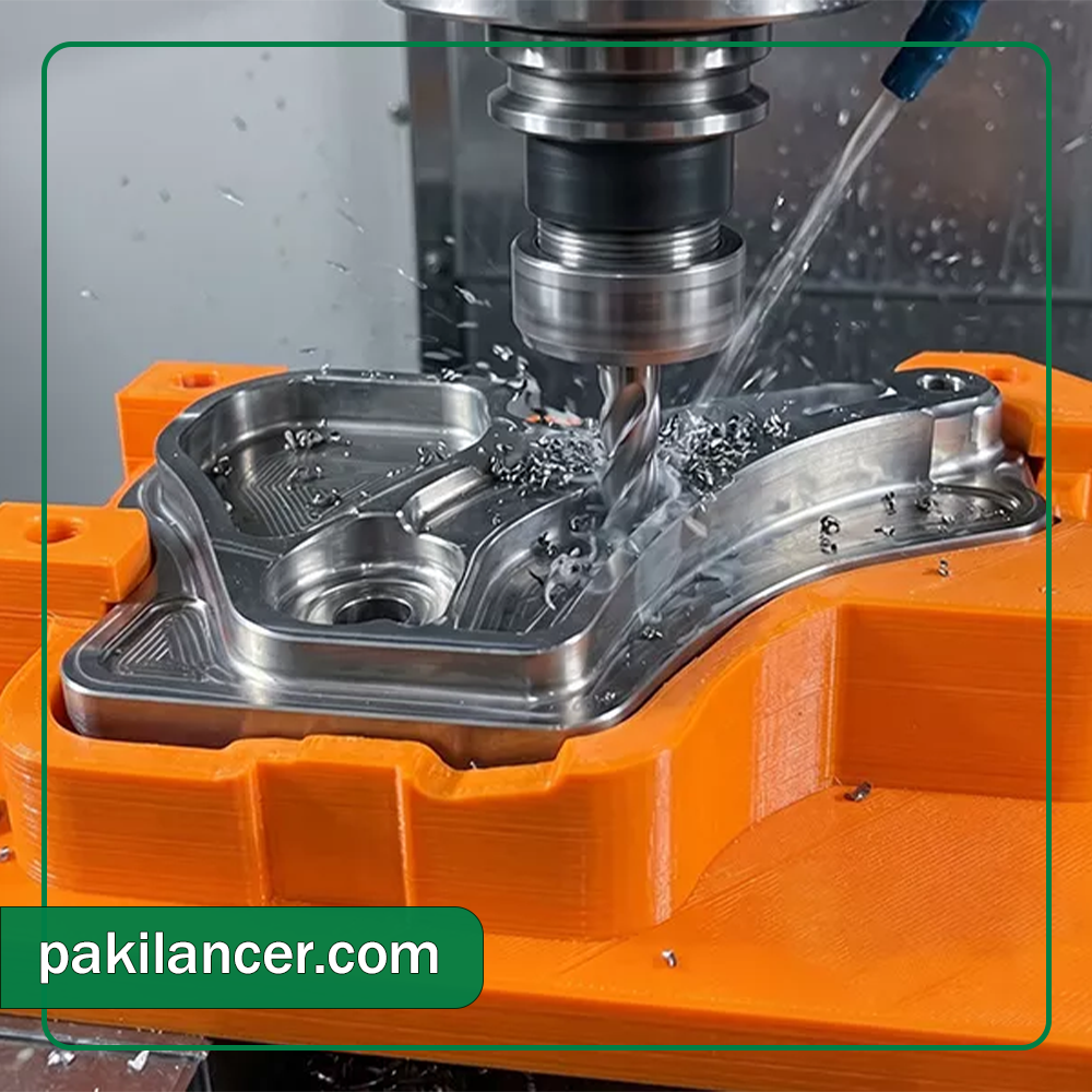 04 - کاربرد فرز CNC در ساخت قطعات سه بعدی